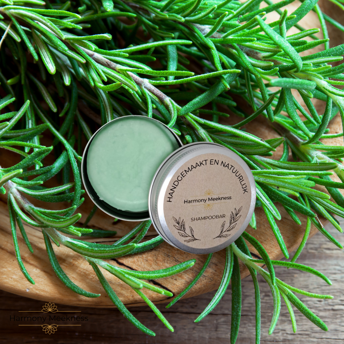 Handgemaakt en natuurlijk | Shampoobar Rozemarijn | 60 gram