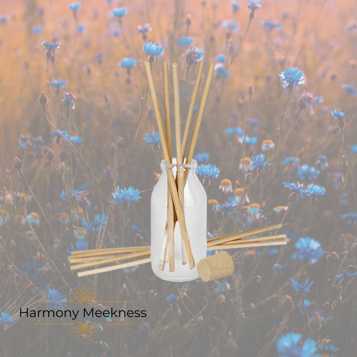 Accessoires | Flesje met geurstokjes | 100 ml.