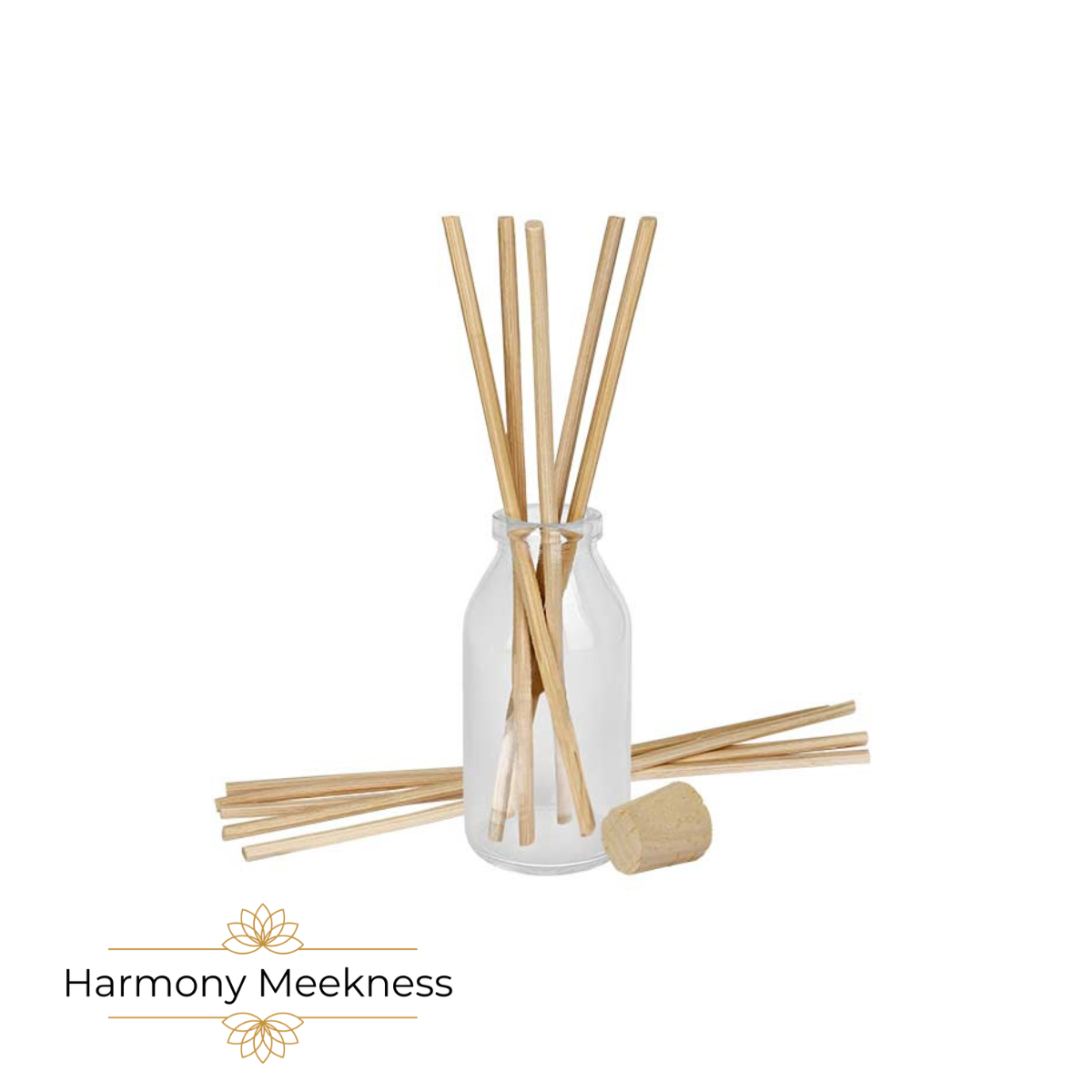 Accessoires | Flesje met geurstokjes | 100 ml.