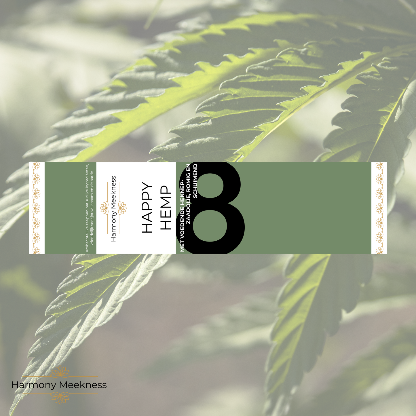 Natuurlijke verzorging | Zeep | Happy Hemp | No. 8