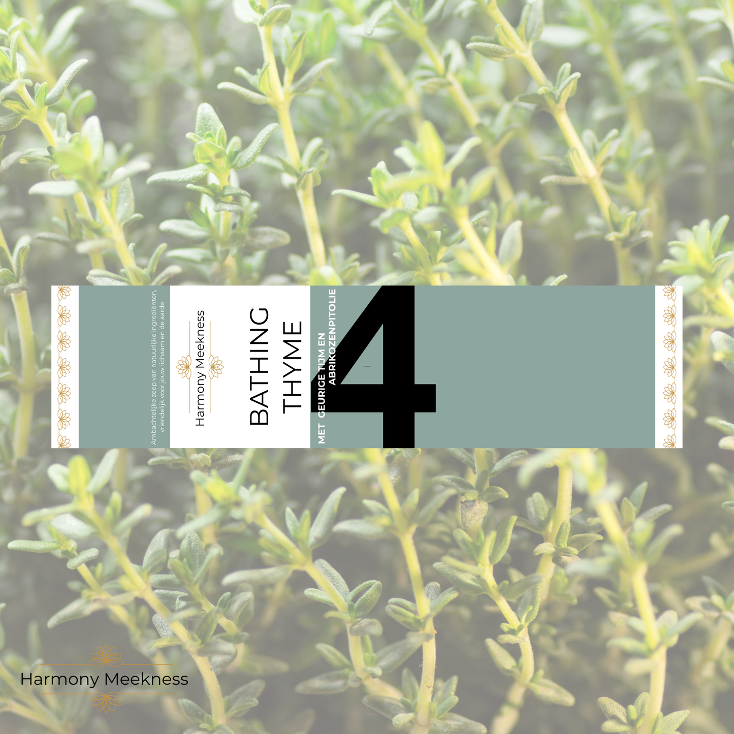 Natuurlijke verzorging | Zeep | Bathing Thyme | No. 4