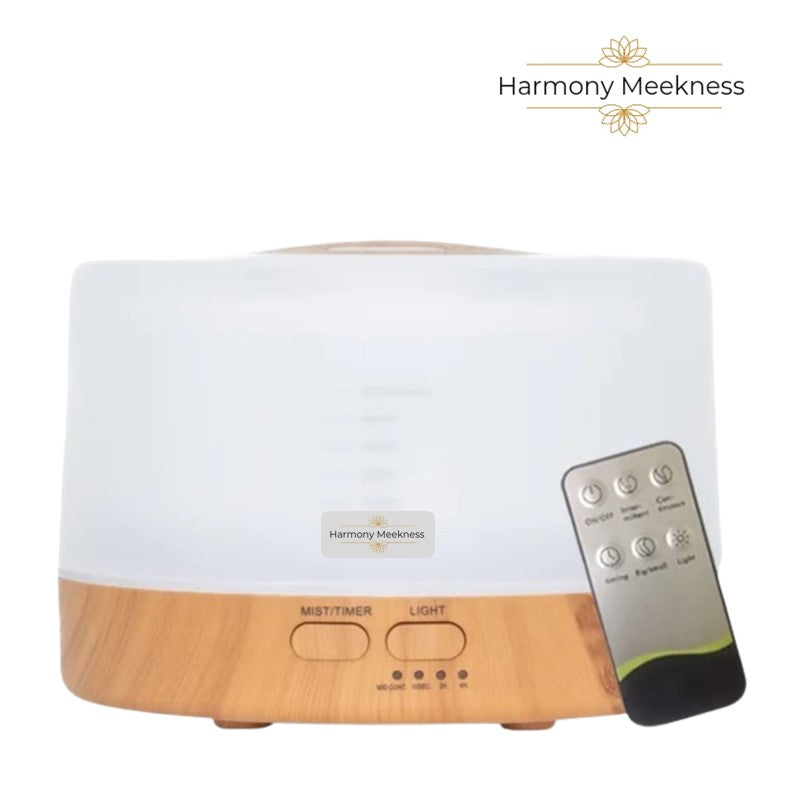 Etherische olie Diffuser | Pure essence | 500ml | Licht bruin