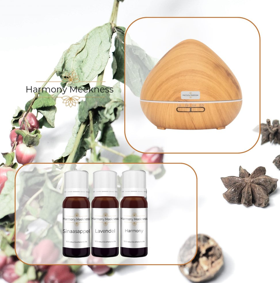 Startset Serene scent | Licht bruin | Inclusief 3 oliën