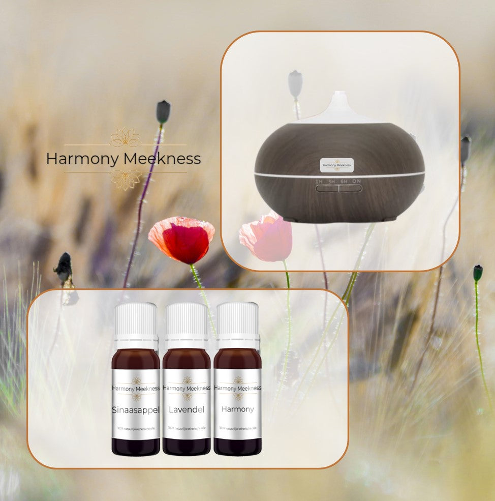 Startset Harmony mist | Donker bruin | Inclusief 3 oliën