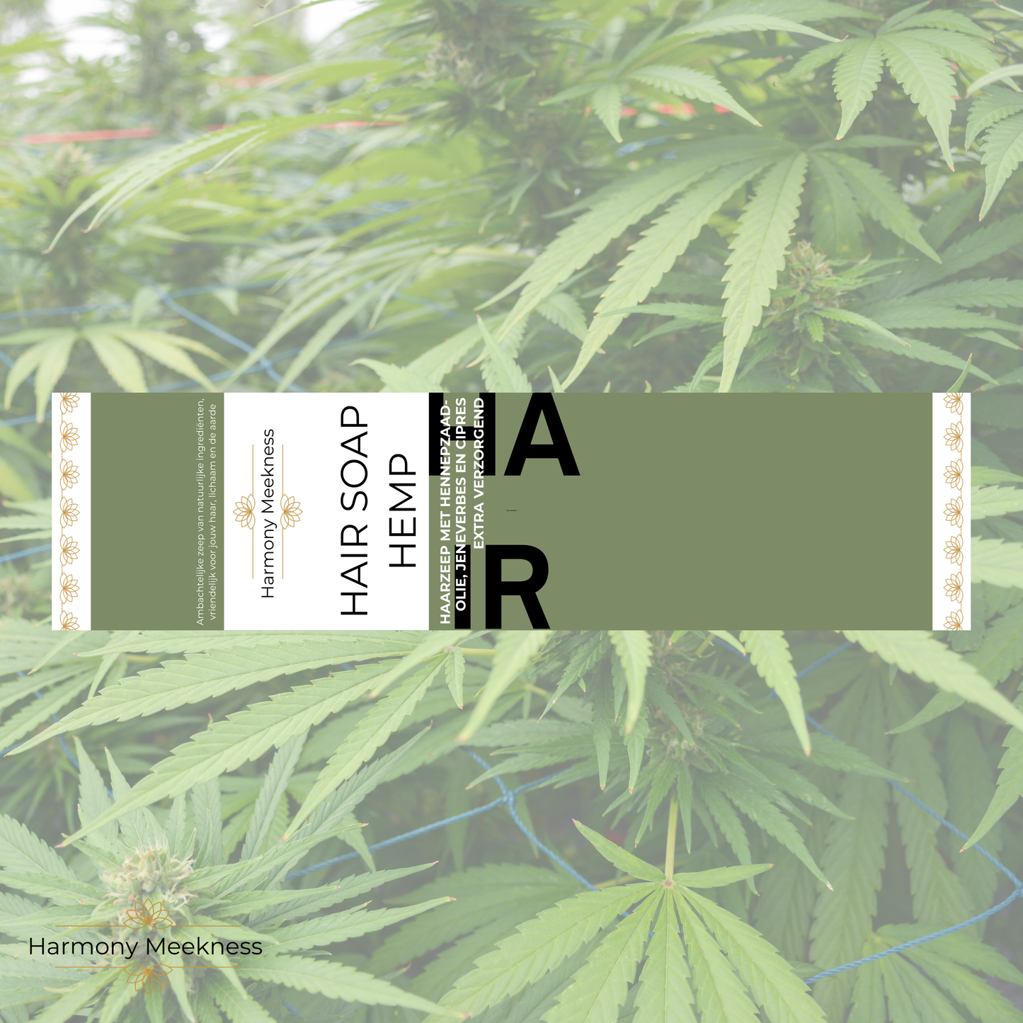 Natuurlijke verzorging | Hair Soap | Hemp | 100 Gram