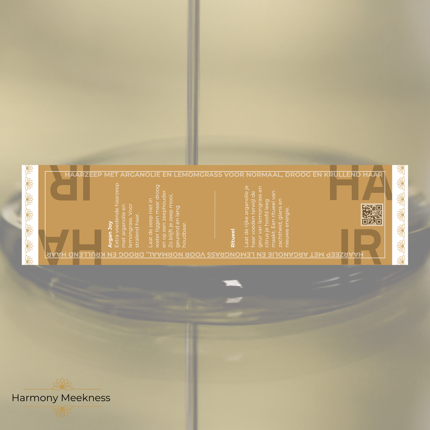 Natuurlijk verzorging | Hair Soap | Argan Joy | 100 Gram