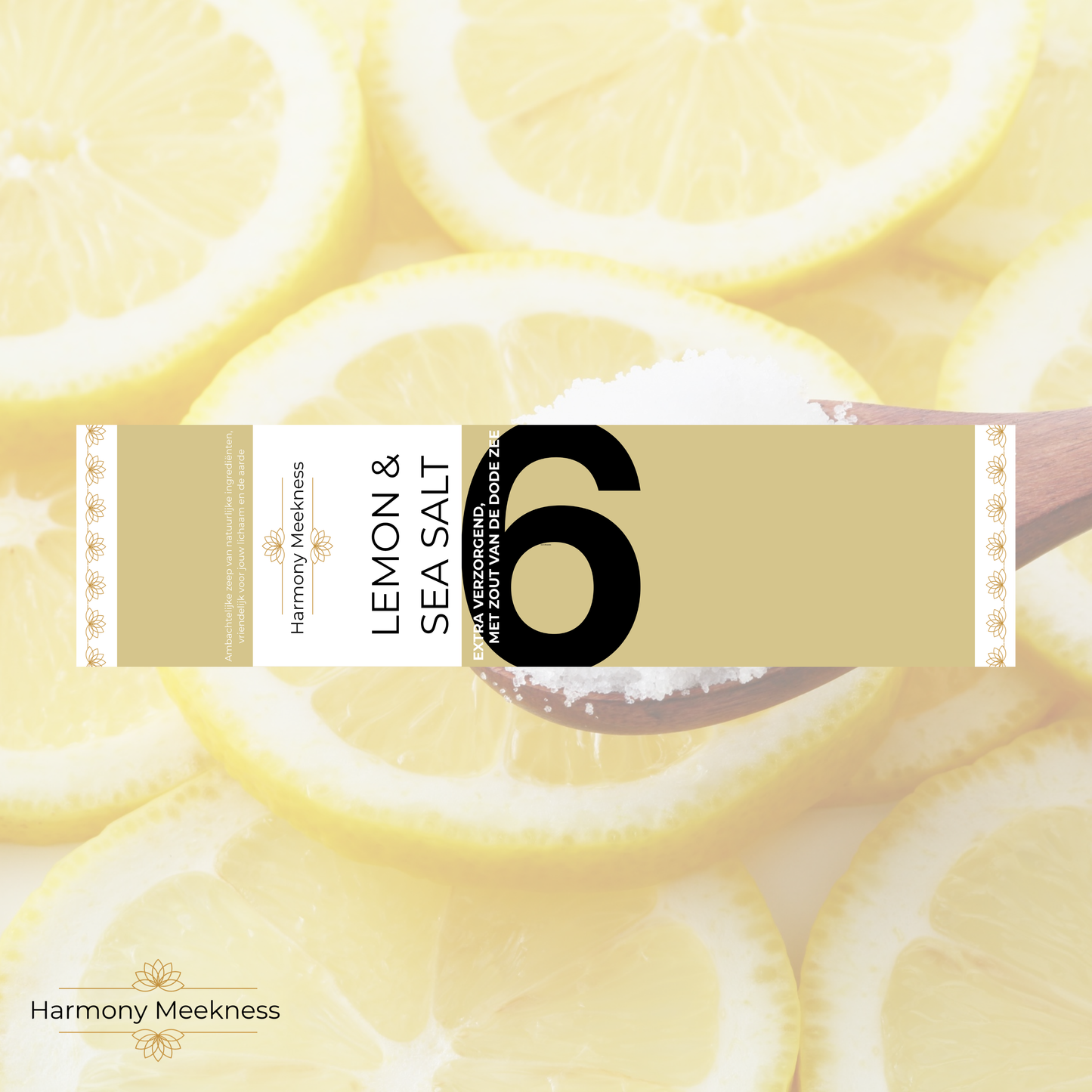 Natuurlijke Verzorging | Zeep | Lemon & Sea Salt | No. 6