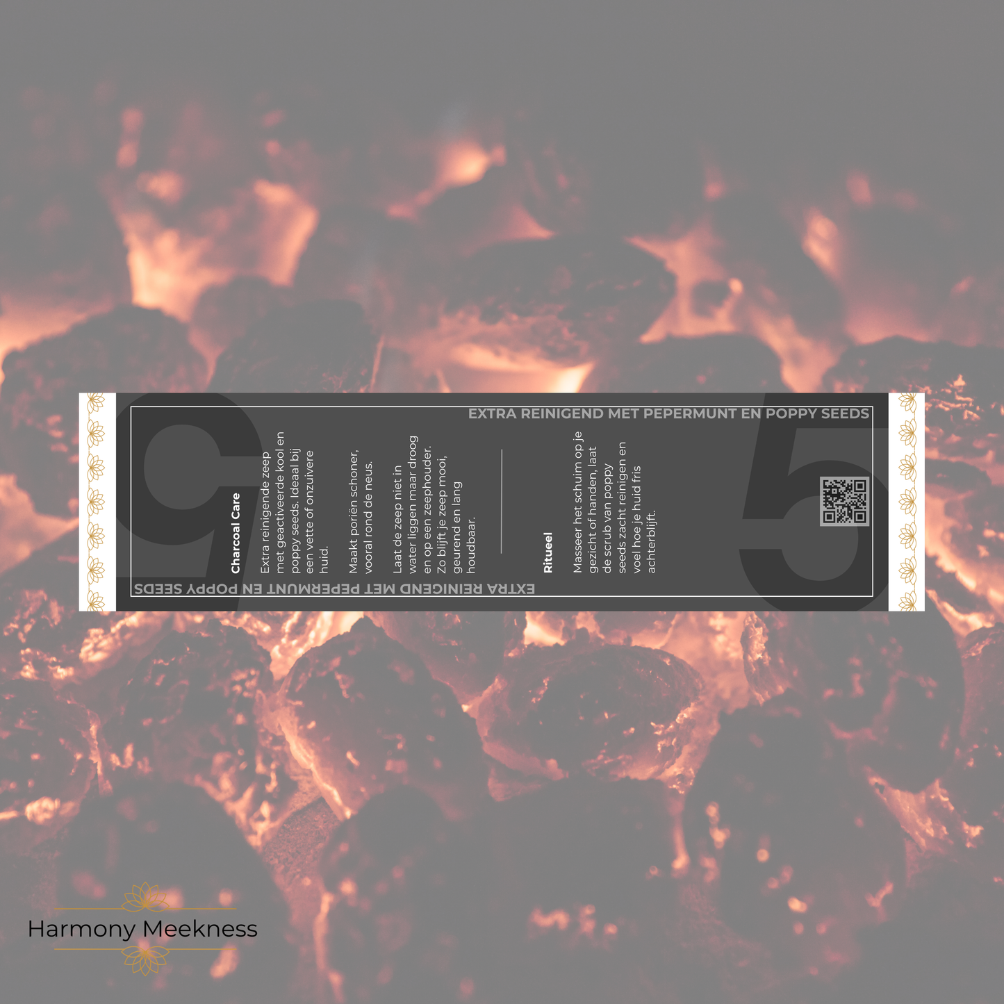 Natuurlijk verzorging | Zeep | Charcoal Care | No. 5