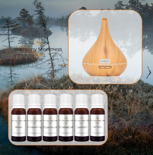Startset Zen mist | Licht bruin | Inclusief 6 oliën